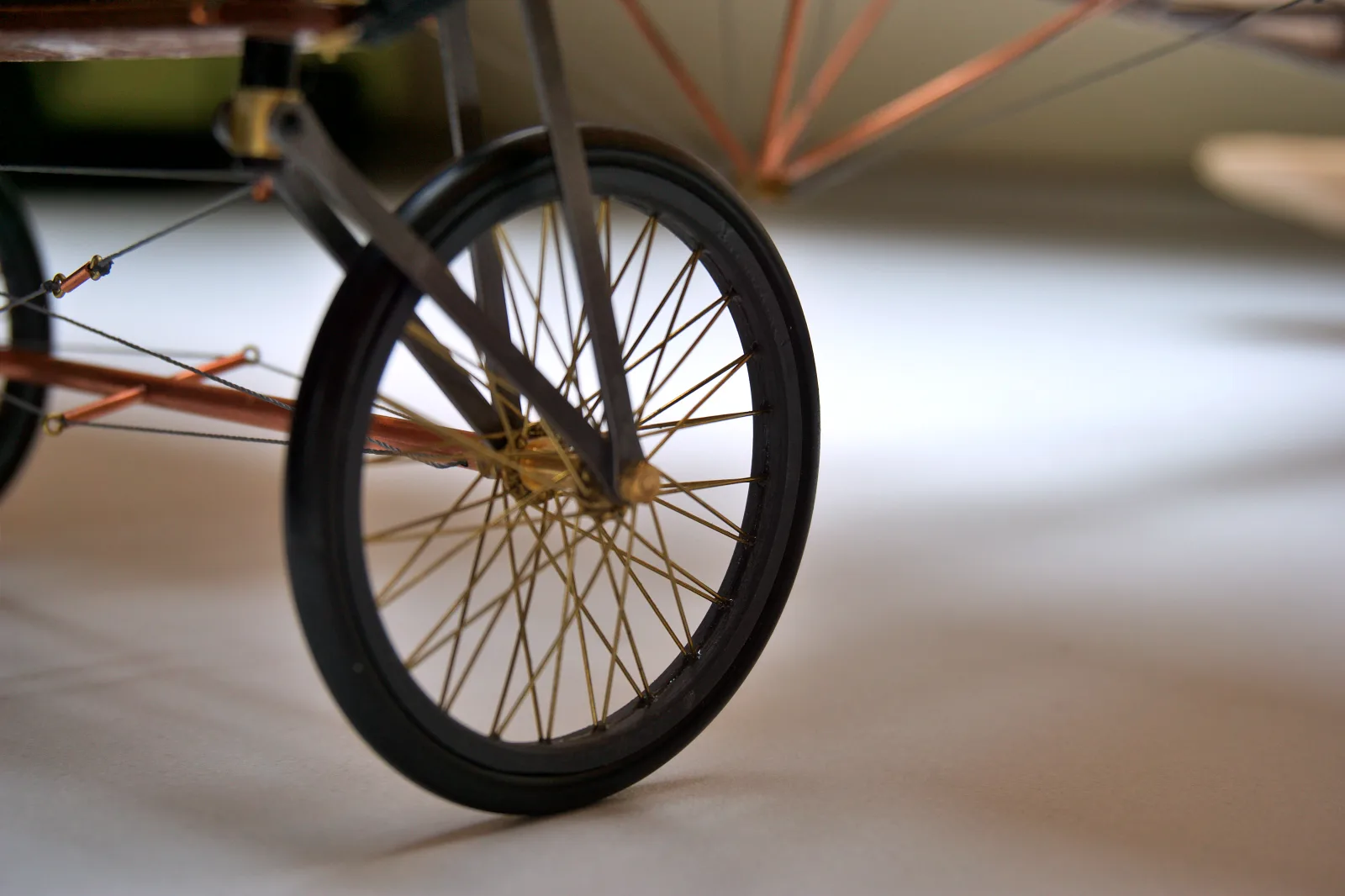Bleriot Xi, wheel