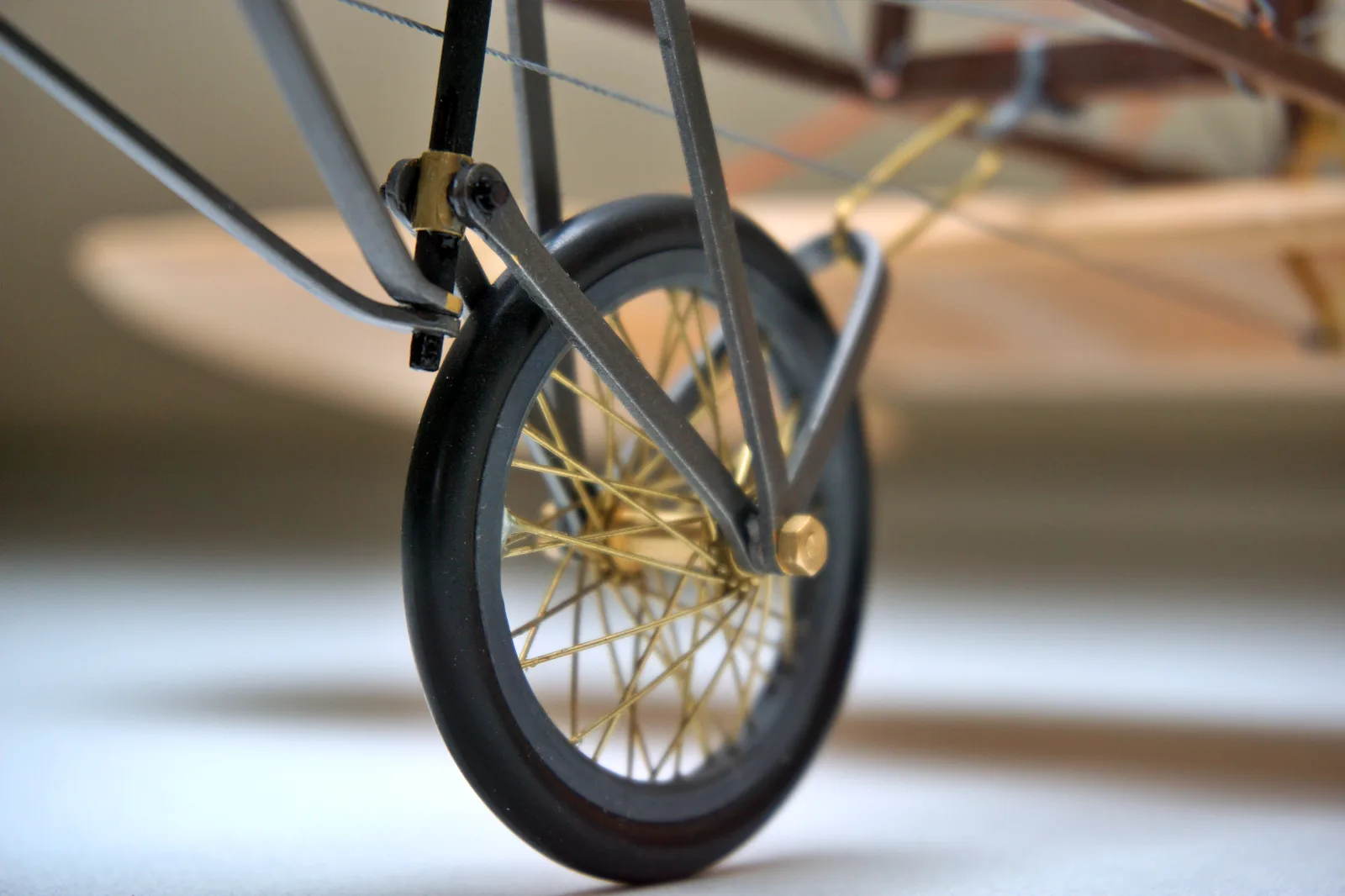 Bleriot Xi, wheel