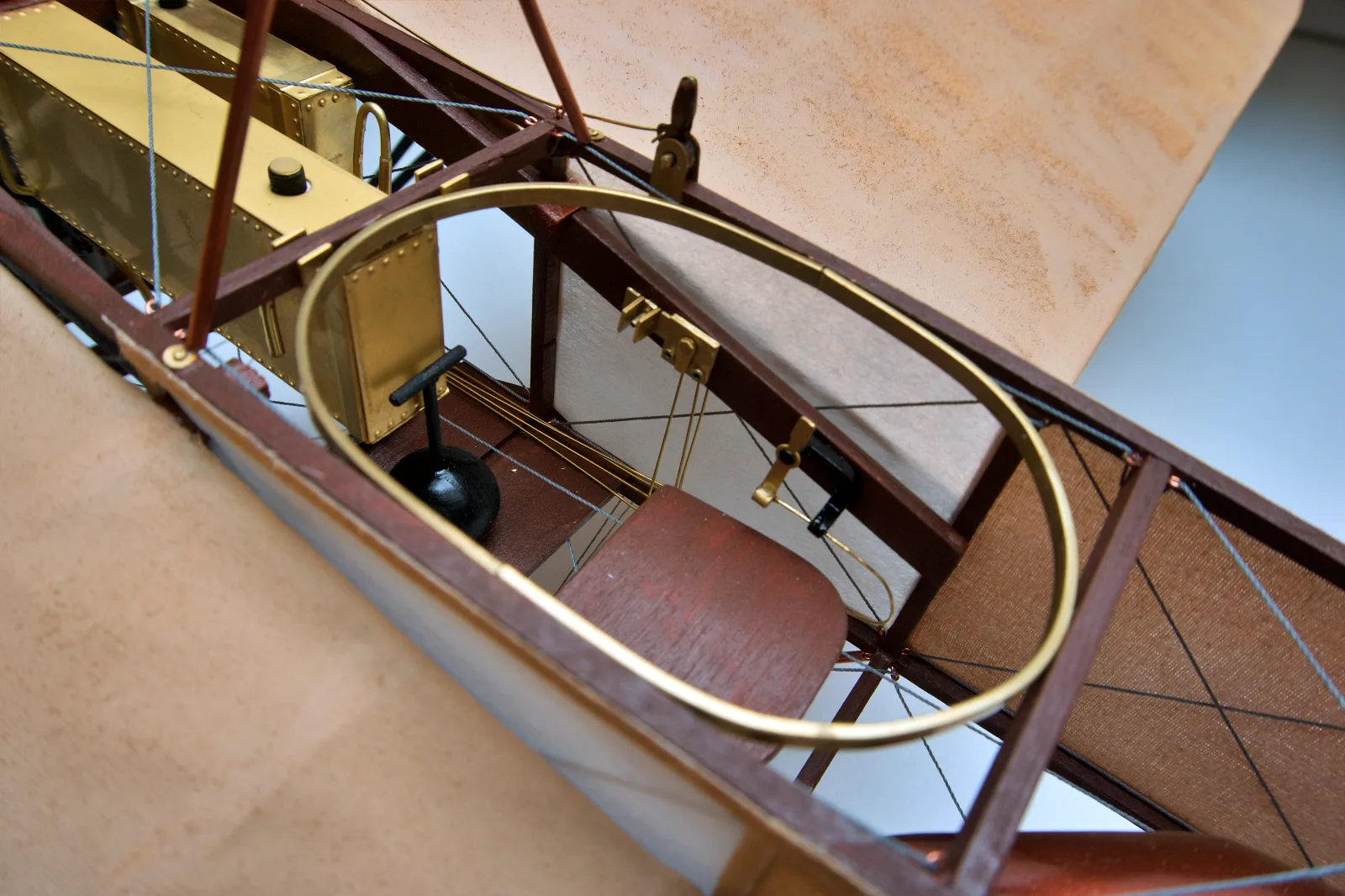 Bleriot Xi, Cabin