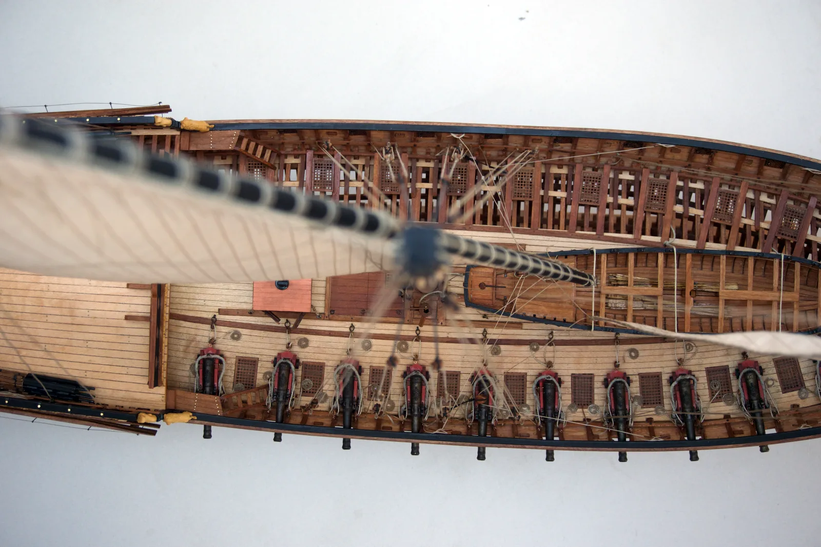 Le Requin, deck