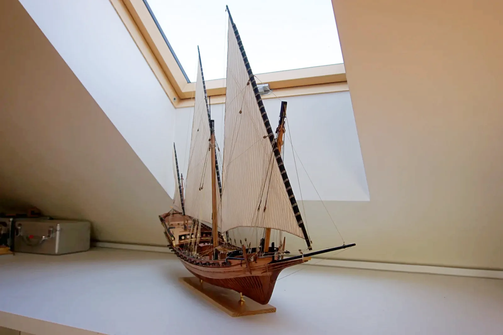 Le Requin, sails