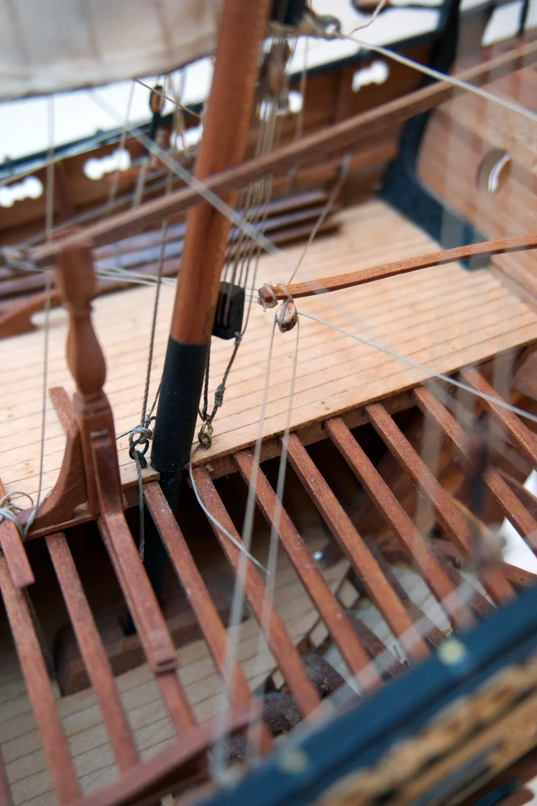 Le Requin, Mizzen mast