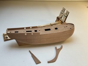 Bounty hull planked