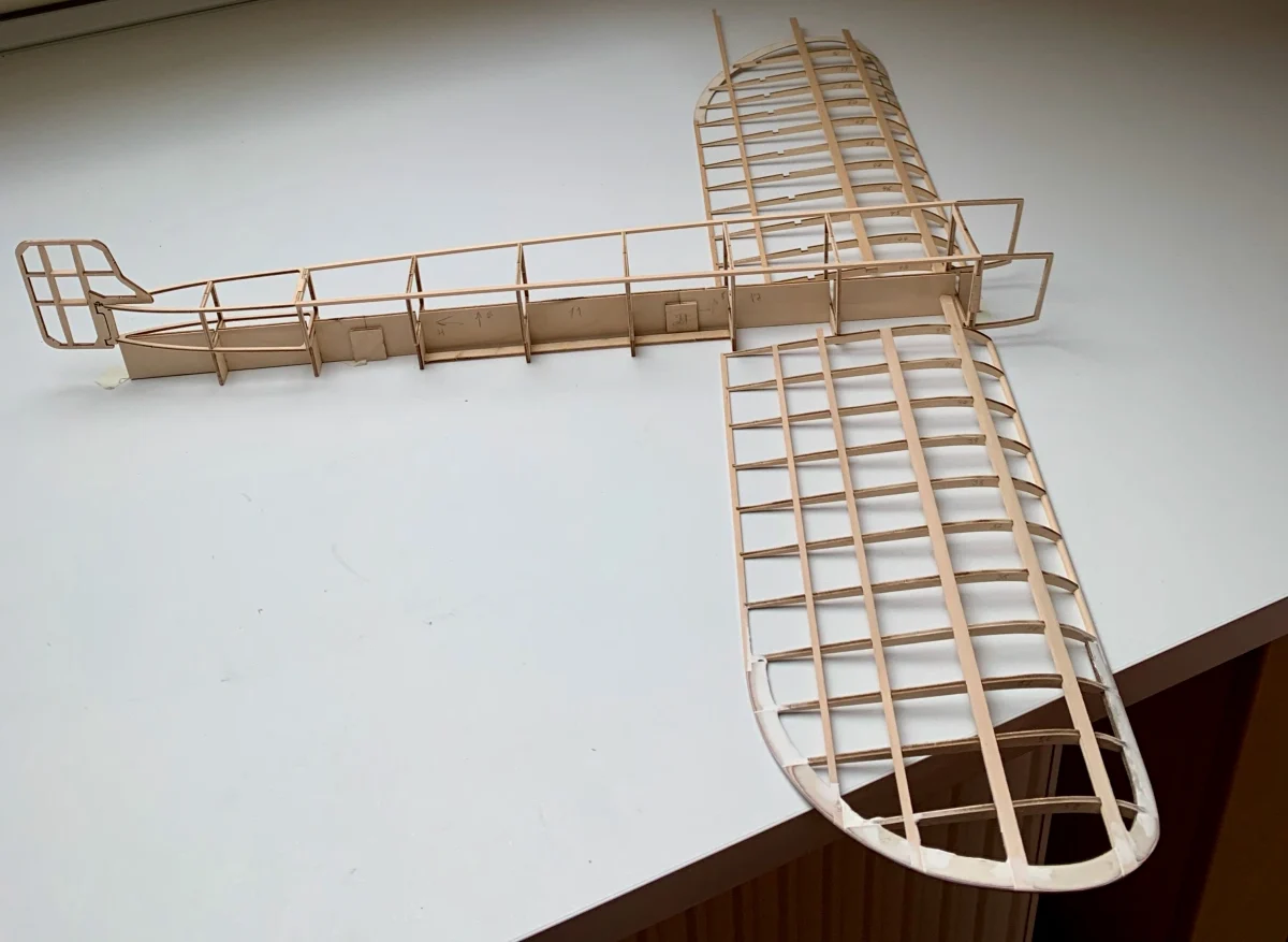 Bleriot XI structure