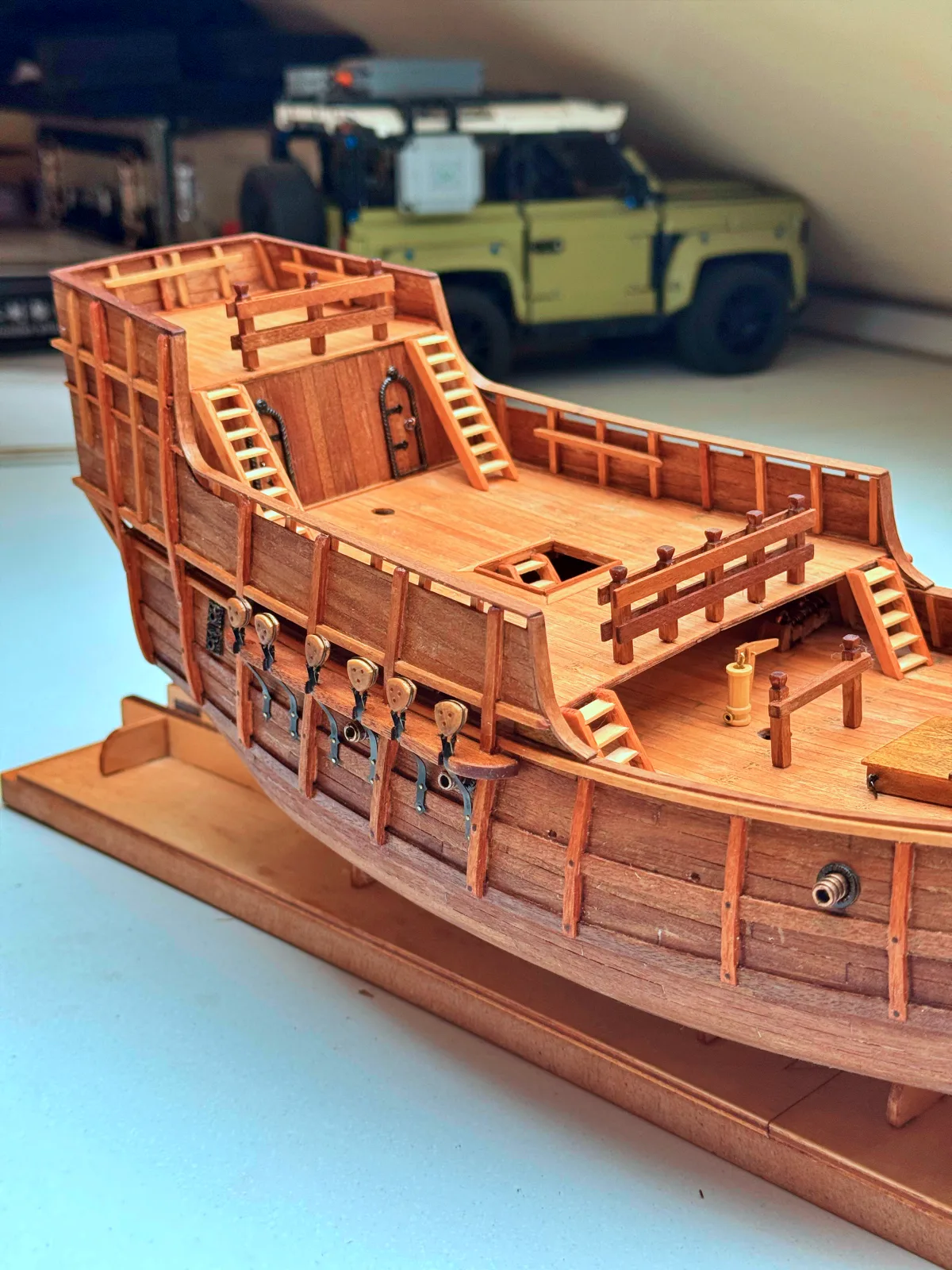 Deck and armament